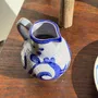 Carafes - Mini carafe bleue West Germany H14,5 - OFFICE OBJETS