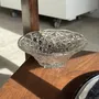Decorative objects - Small glass cup with vintage diamond tips a shine - OFFICE OBJETS