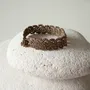 Jewelry - WIRE AND PEARL BRACELET, HAND-CROCHETED, BARK MODEL - KARAWAN AUTHENTIC