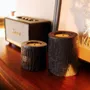 Candlesticks and candle holders - VOLCANO Original (spearmint oil) - WOOD MOOD | :DODOMOOM