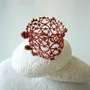 Jewelry - WIDE LACE CUFF BRACELET, CROWN MODEL - KARAWAN AUTHENTIC