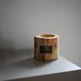 Candlesticks and candle holders - UBUD Compact (cedarwood oil) - WOOD MOOD | :DODOMOOM