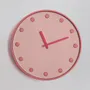 Clocks - NORDIC POP Round Clock - WOOD MOOD | :DODOMOOM