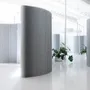 Acoustic solutions - aluminum textile softwall | flexible freestanding partition - MOLO
