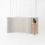 Office design and planning - custom colour textile softwall | flexible freestanding partition - MOLO