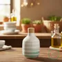 Food storage - Personalized ceramic oil bottle - BOTTEGA DEGLI ARTISTI