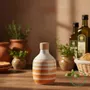 Food storage - Personalized ceramic oil bottle - BOTTEGA DEGLI ARTISTI
