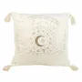 Cushions - 35cm Square Off White Astrology Wheel Cushion - SOMETHING DIFFERENT WHOLESALE