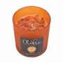Bougies - Bougie aux éclats de cristal orange pour le chakra sacré - SOMETHING DIFFERENT WHOLESALE