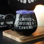 Mugs - Coffee, Coffins & Covens Mug and Socks Set - SOMETHING DIFFERENT WHOLESALE