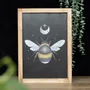 Panels - Forest Bee Framed Wall Print - SOMETHING DIFFERENT WHOLESALE