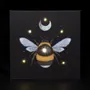 Objets de décoration - Plaque lumineuse en toile Forest Bee - SOMETHING DIFFERENT WHOLESALE