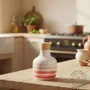 Food storage - Personalized ceramic oil bottle - BOTTEGA DEGLI ARTISTI