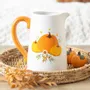 Vases - Autumn Pumpkin Ceramic Flower Jug - SOMETHING DIFFERENT WHOLESALE