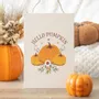 Panels - Autumn Days Hello Pumpkin Hanging Sign - SOMETHING DIFFERENT WHOLESALE
