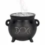 Scents - Triple Moon Cauldron Incense Cone Holder - SOMETHING DIFFERENT WHOLESALE