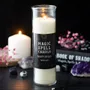 Candles - Happiness White Sage Magic Spell Tube Candle - SOMETHING DIFFERENT WHOLESALE