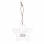 Panels - Baby Girl Hanging Star Sentiment Sign - SOMETHING DIFFERENT WHOLESALE