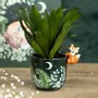 Flower pots - Green Forest Plant Pot with Fox - SOMETHING DIFFERENT WHOLESALE