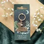 Decorative objects - Felicity Fawn Keyring - SOMETHING DIFFERENT WHOLESALE