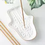 Scents - White Hamsa Hand Incense Stick Holder - SOMETHING DIFFERENT WHOLESALE