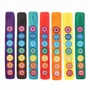Senteurs - Ensemble de 7 porte-encens en bois représentant les chakras - SOMETHING DIFFERENT WHOLESALE