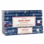 Home fragrances - Set of 12 Packets of Blue Sage Incense Sticks by Satya - SOMETHING DIFFERENT WHOLESALE