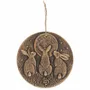 Panneaux séparateurs - Plaque en terre cuite bronze « Ombres de lune » par Lisa Parker - SOMETHING DIFFERENT WHOLESALE