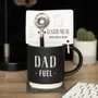 Mugs - Dad Fuel Mug and Coffee Scoop Clip - SOMETHING DIFFERENT WHOLESALE