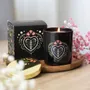 Candles - Midnight Bloom Black French Tulip Scented Candle - SOMETHING DIFFERENT WHOLESALE