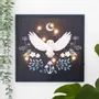 Decorative objects - Night Owl Light Up Canvas Plaque - SOMETHING DIFFERENT WHOLESALE