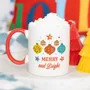 Tasses et mugs - Mug à boules de Noël joyeuses et brillantes - SOMETHING DIFFERENT WHOLESALE