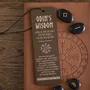 Stationery - Odin's Wisdom Wooden Bookmark - SOMETHING DIFFERENT WHOLESALE