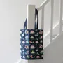 Sacs et cartables - Sac fourre-tout en polycoton à motif étang - SOMETHING DIFFERENT WHOLESALE