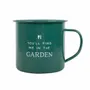 Mugs - Find Me in the Garden Enamel Mug - SOMETHING DIFFERENT WHOLESALE