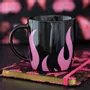 Mugs - Pink Flame Mug - SOMETHING DIFFERENT WHOLESALE