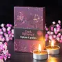 Candles - Set of 6 Dark Romance Opium Tealight Candles - SOMETHING DIFFERENT WHOLESALE