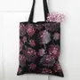 Sacs et cartables - Sac fourre-tout à imprimé floral Dark Romance - SOMETHING DIFFERENT WHOLESALE