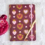 Stationery - Sacred Heart Print A5 Notebook - SOMETHING DIFFERENT WHOLESALE