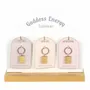 Objets de décoration - Ensemble de 24 porte-clés talismans de déesse exposés - SOMETHING DIFFERENT WHOLESALE