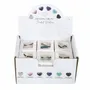 Jewelry - Set of 24 Healing Heart Crystal Necklaces in Display - SOMETHING DIFFERENT WHOLESALE