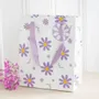 Sacs et cartables - Sac cadeau moyen à marguerites violettes de 23 cm - SOMETHING DIFFERENT WHOLESALE