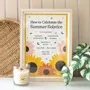 Decorative objects - How to Celebrate the Summer Solstice Framed Wall Art Print - SOMETHING DIFFERENT WHOLESALE