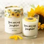 Bougies - Bougie « You Are My Sunshine » avec tournesol 3D - SOMETHING DIFFERENT WHOLESALE