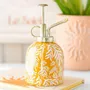 Garden accessories - Summer Leaf Print Ceramic Plant Mister - SOMETHING DIFFERENT WHOLESALE