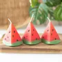 Candles - Set of 3 Watermelon Shaped Candles - SOMETHING DIFFERENT WHOLESALE
