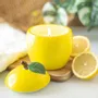 Bougies - Pot à bougie en forme de citron - SOMETHING DIFFERENT WHOLESALE