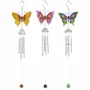 Decorative objects - Spread Wing Butterfly Windchime - SOMETHING DIFFERENT WHOLESALE