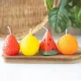 Bougies - Lot de 4 bougies en forme de fruits - SOMETHING DIFFERENT WHOLESALE
