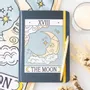 Papeterie - Carnet de notes A5 vintage Tarot de la Lune - SOMETHING DIFFERENT WHOLESALE